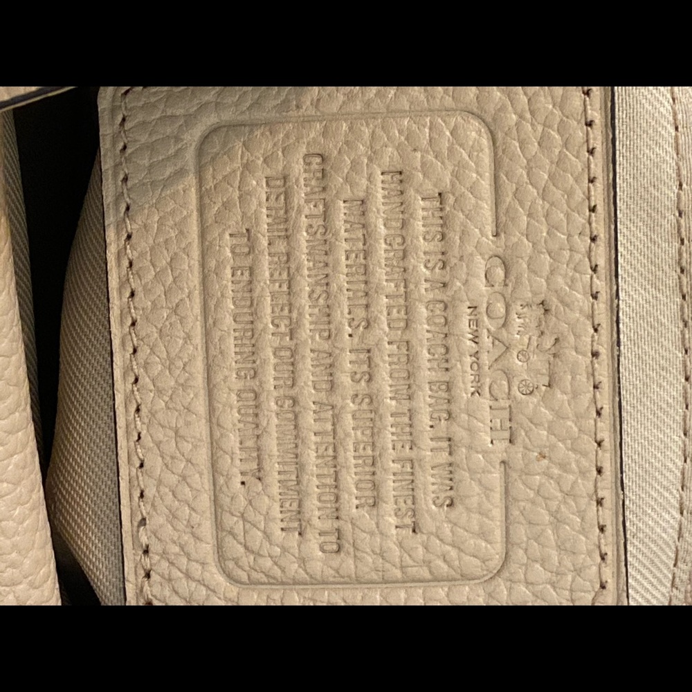 Coach Bag and Wallet - Tan Leather - Picture 10 of 16